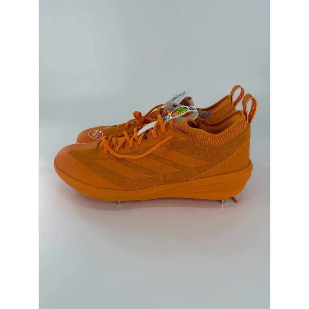 adidas Adizero Impact 2.0 SOMOS TPU Baseball Cleats Orange JS2979 Men's 13.5